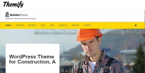 BuilderPress - WordPress Theme for Construction, A
