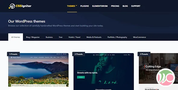 Thème WordPress BusinessTwo par CSSIgniter