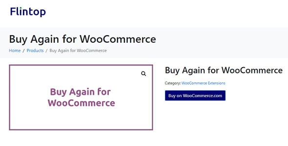Buy Again for WooCommerce
