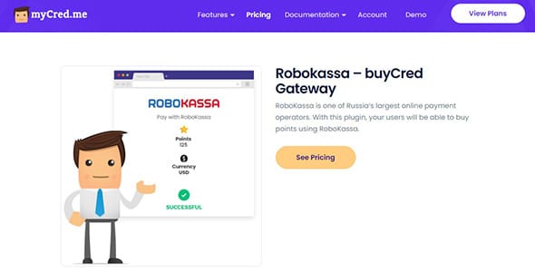 BuyCRED Robokassa for WordPress