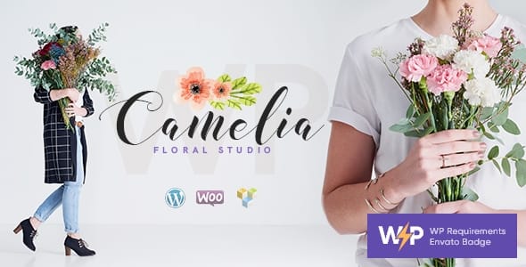Camelia Floral Studio Florist WordPress Theme