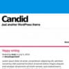 Candid WordPress Theme by Array