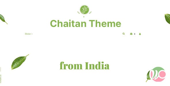 Chaitan Tea Production Company and Organic Store WordPress Theme