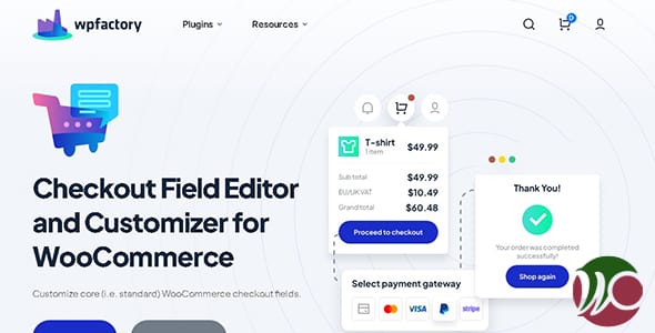 Checkout Field Editor and Customizer Pro for WooCommerce