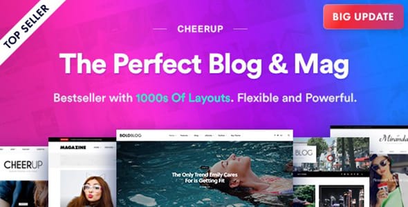 Cheerup WordPress Theme