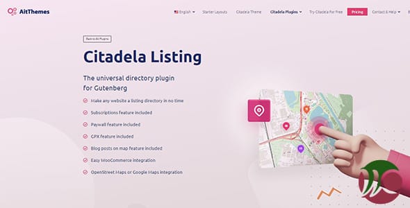 Citadela Listing for WordPress