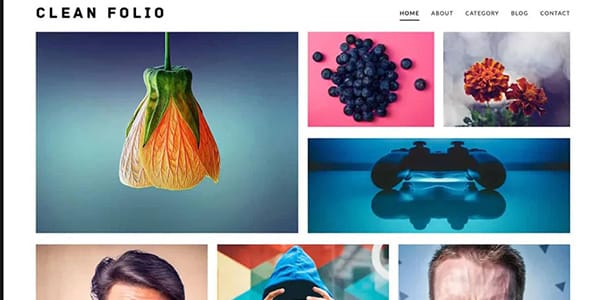 Clean Folio WordPress Theme by Dessign Themes