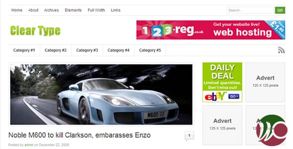 ClearType WordPress Theme by Theme Junkie