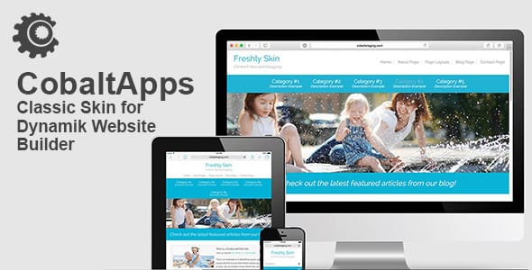 CobaltApps Classic Skin Dynamik Website Builder for WordPress