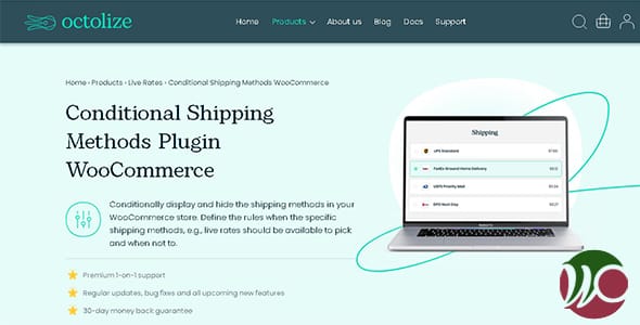 Conditional Shipping Methods for WordPress