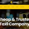 Conexi Taxi Booking Service WordPress Theme