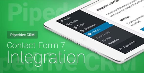 Contact Form 7 Pipedrive CRM Integration for WordPress