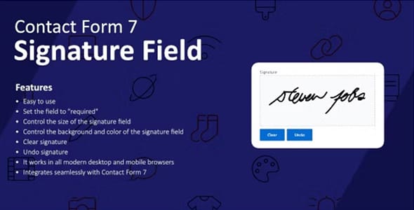 Contact Form 7 Signature for WordPress