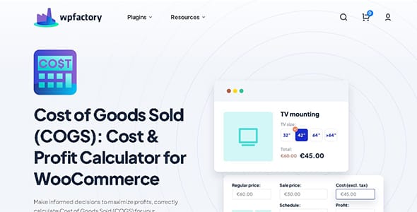 Cost of Goods Pro for WooCommerce
