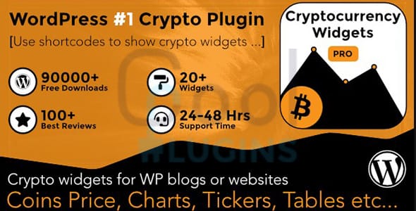 Cryptocurrency Widgets PRO for WordPress