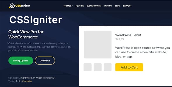 CSSIgniter Quick View Pro for WooCommerce