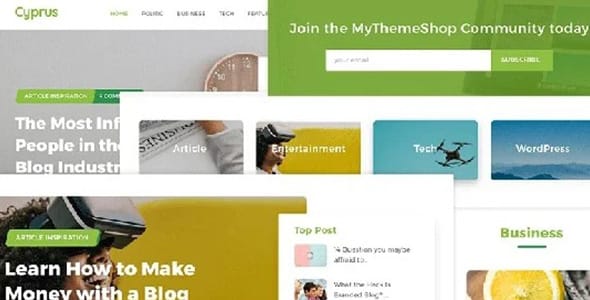 Cyprus WordPress Theme by MyThemeShop