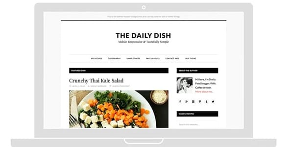 Daily Dish WordPress Theme by StudioPress