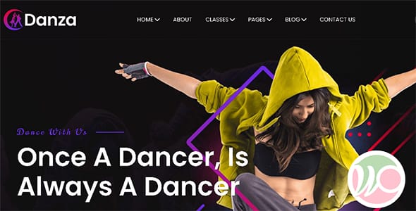 Danza Dancing School and Ballet Studio WordPress Theme