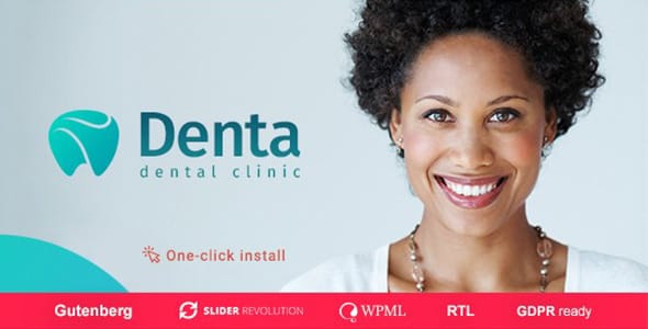 Denta Dental Clinic WordPress Theme