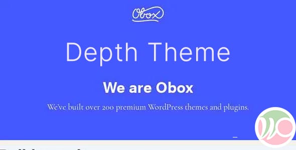 Depth WordPress Theme by Obox Design