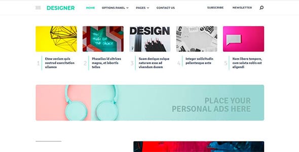 Designer WordPress Theme by MyThemeShop