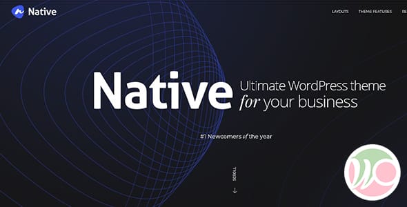 Native Stylish Multi Purpose Creative WordPress Theme