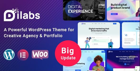 Dilabs Creative Agency WordPress Theme