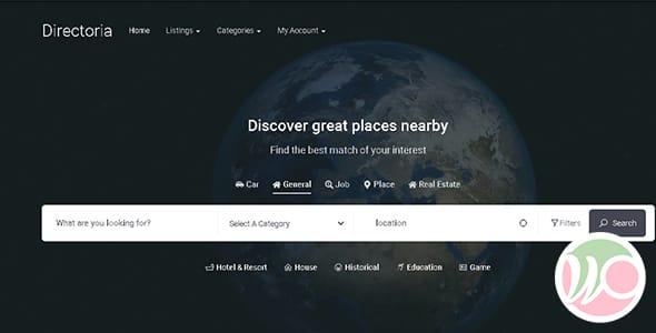 Directoria WordPress Theme by wpWax