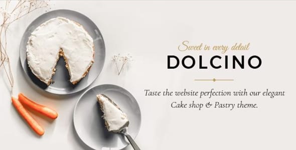 Dolcino Pastry and Cake Shop WordPress Theme