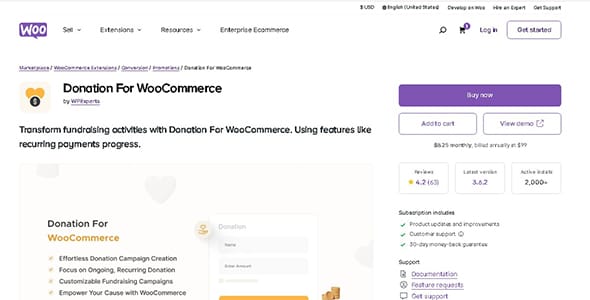 Donation for WooCommerce