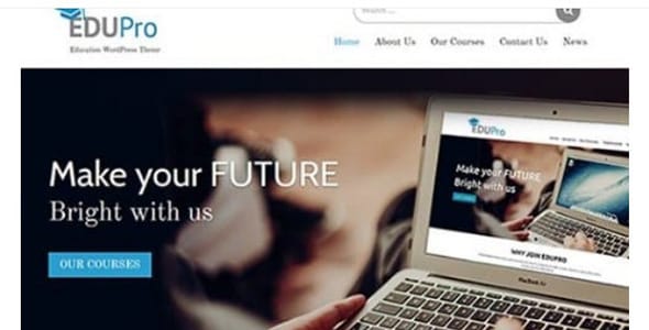 Edu Pro WordPress Theme by CyberChimps