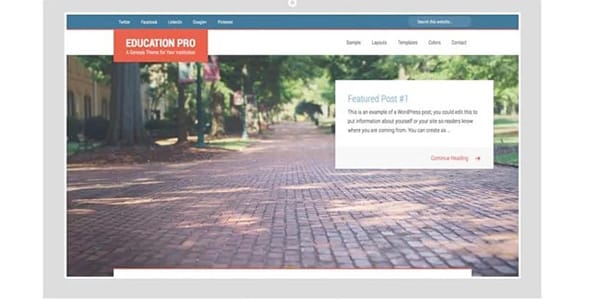 Education Pro WordPress Theme by StudioPress