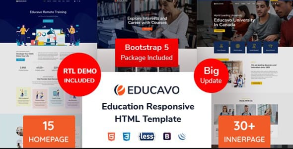Educavo Education WordPress Theme
