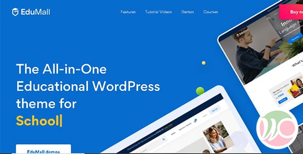 EduMall Professional LMS Education Center WordPress Theme
