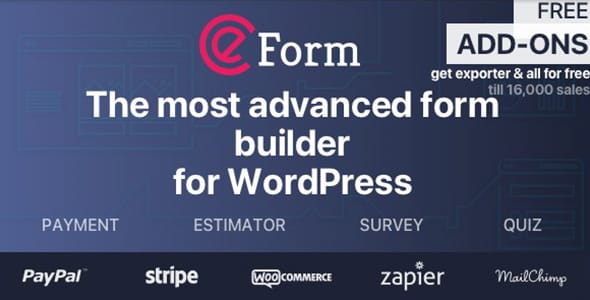 eForm WordPress Form Builder for WordPress