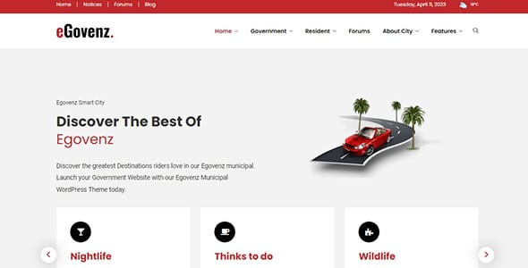 Egovenz Core for WordPress