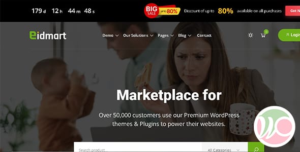 Eidmart Digital Marketplace WordPress Theme