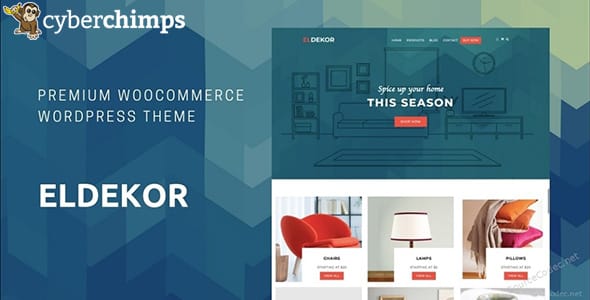 Eldekor WordPress Theme by CyberChimps