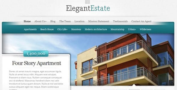 ElegantEstate WordPress Theme by Elegant Themes