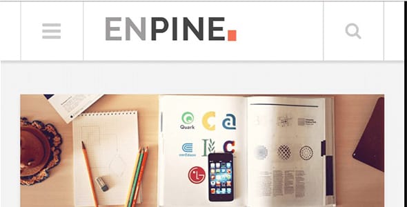 Enpine WordPress Theme by FameThemes