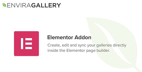 Envira Gallery Elementor Addon for WordPress