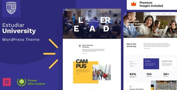 Estudiar University School WordPress Theme