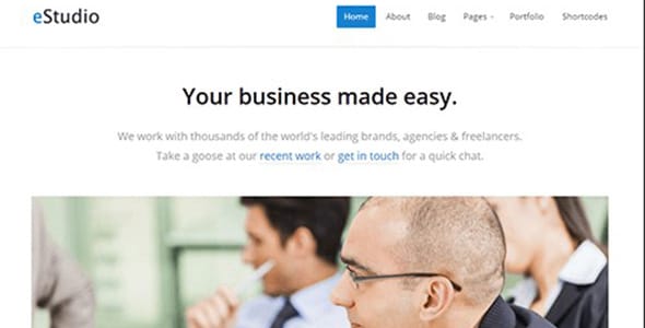 eStudio WordPress Theme by Theme Junkie