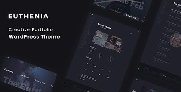 Euthenia Creative Portfolio WordPress Theme