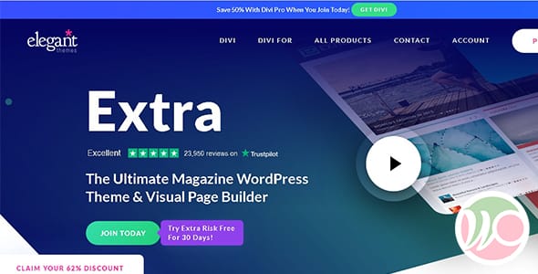 Extra WordPress Theme by Elegant Themes