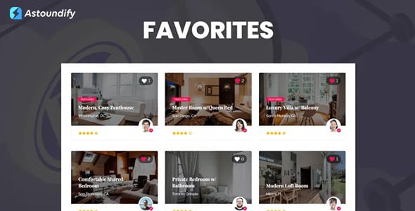 Favorites Astoundify for WordPress