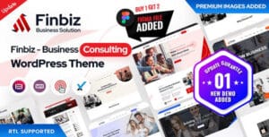 Finbiz Consulting Business WordPress Theme