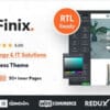 Finix Technology and IT Solutions WordPress Theme