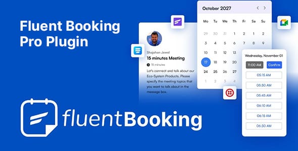 Fluent Booking Pro for WordPress